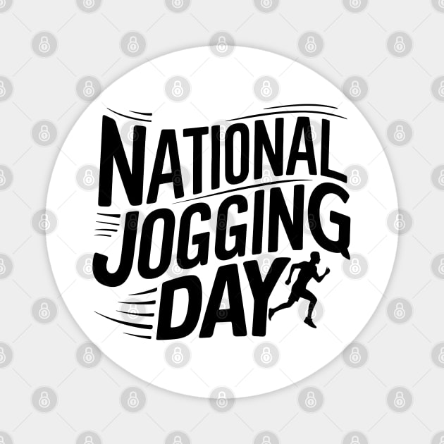 National Jogging Day Magnet by T-shirt US